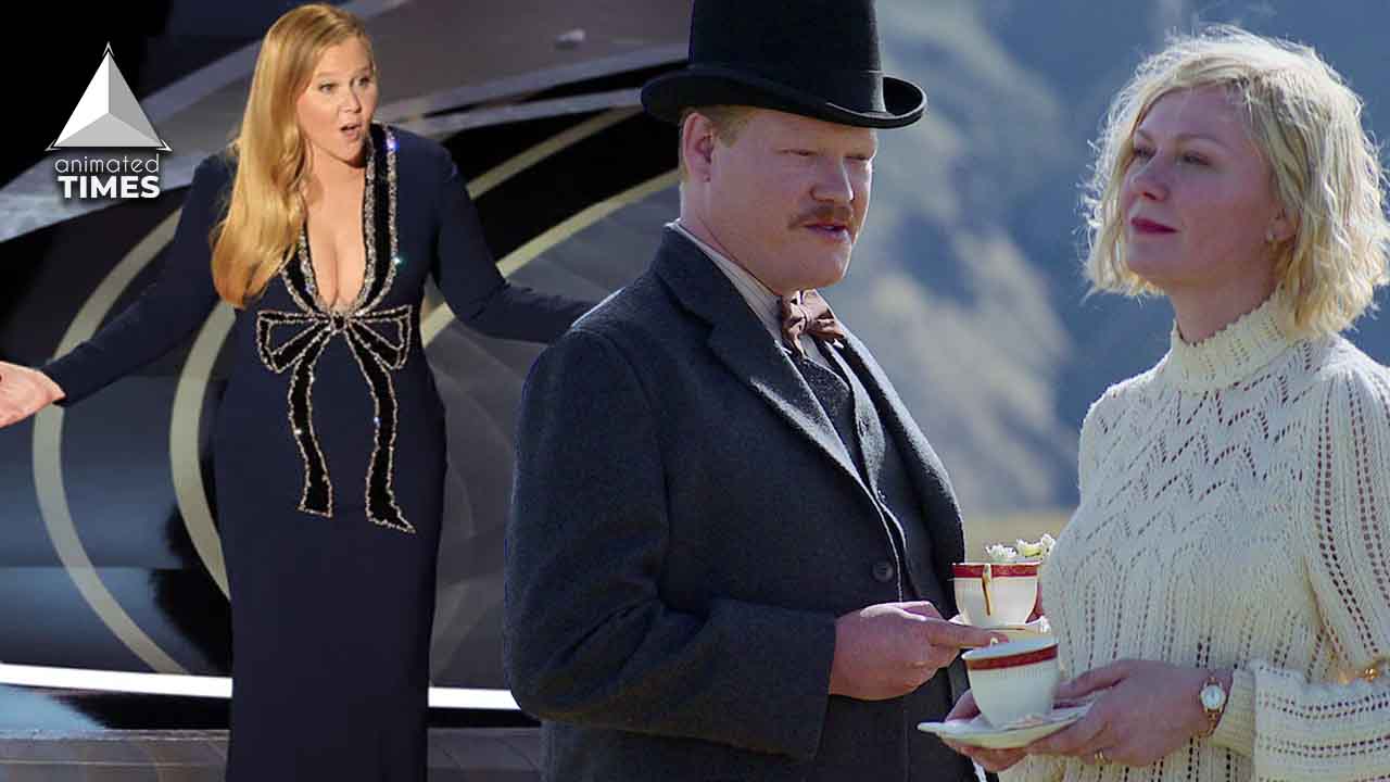 After Kirsten Dunst Jesse Plemons Tie the Knot Internet is Bringing Up That Disastrous Amy Schumer Oscars After Party Performance
