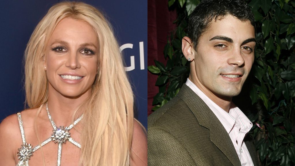 Britney Spears and her ex-husband Jason Alexander