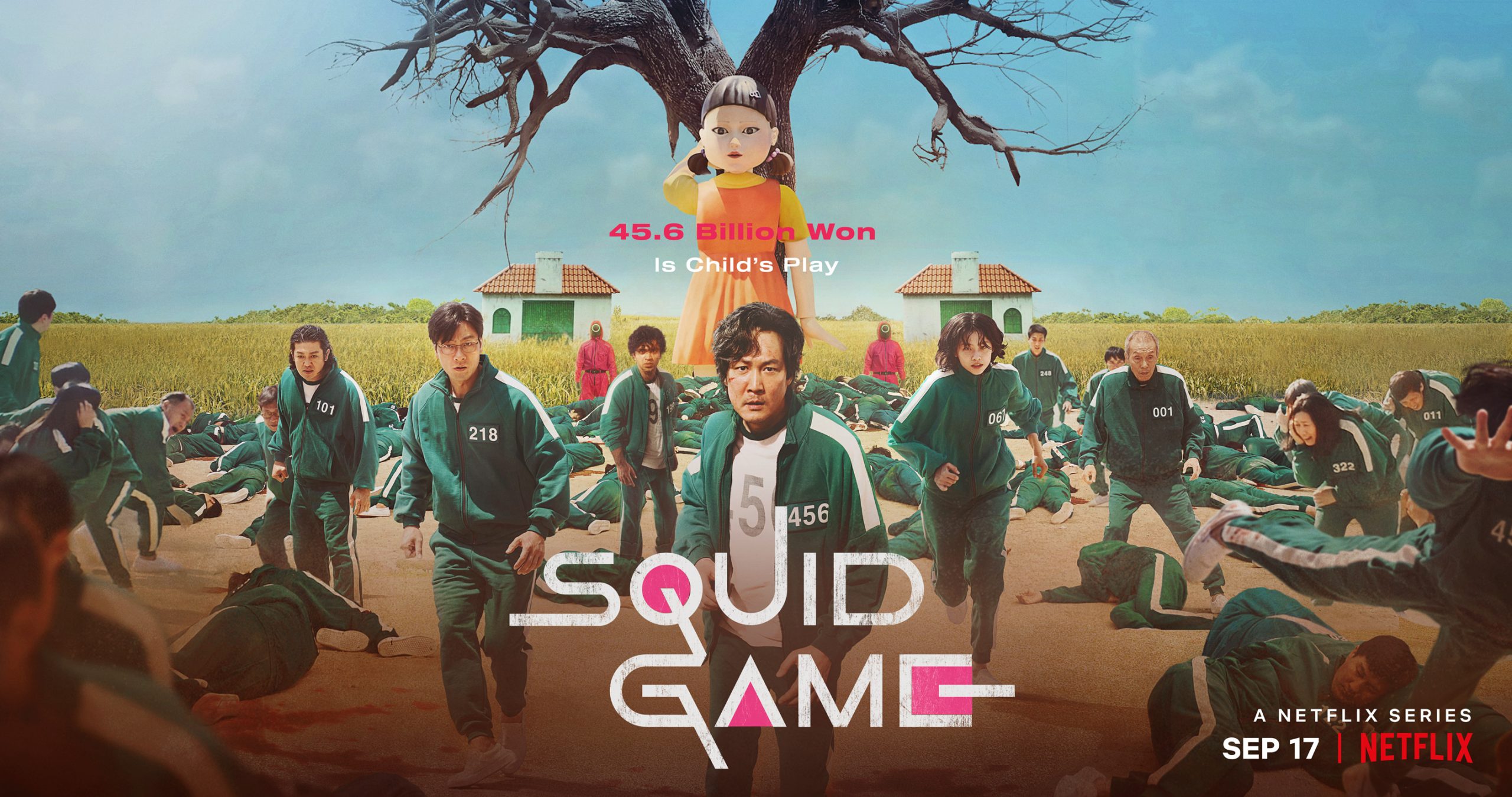 Netflix's Squid Game. Official poster.
