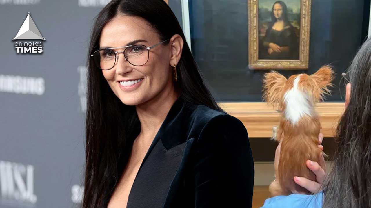 Fans Outraged as Demi Moore Enters the Louvre With Her Dog Despite No Pets Policy Endangers Countless Priceless Artifacts