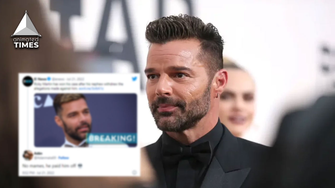Internet Convinced Ricky Martin Paid Nephew Millions To Dismiss Incest Allegations