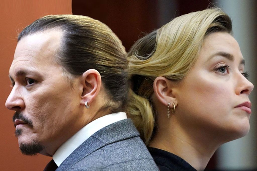 Johnny Depp and Amber Heard At The Defamation Trial