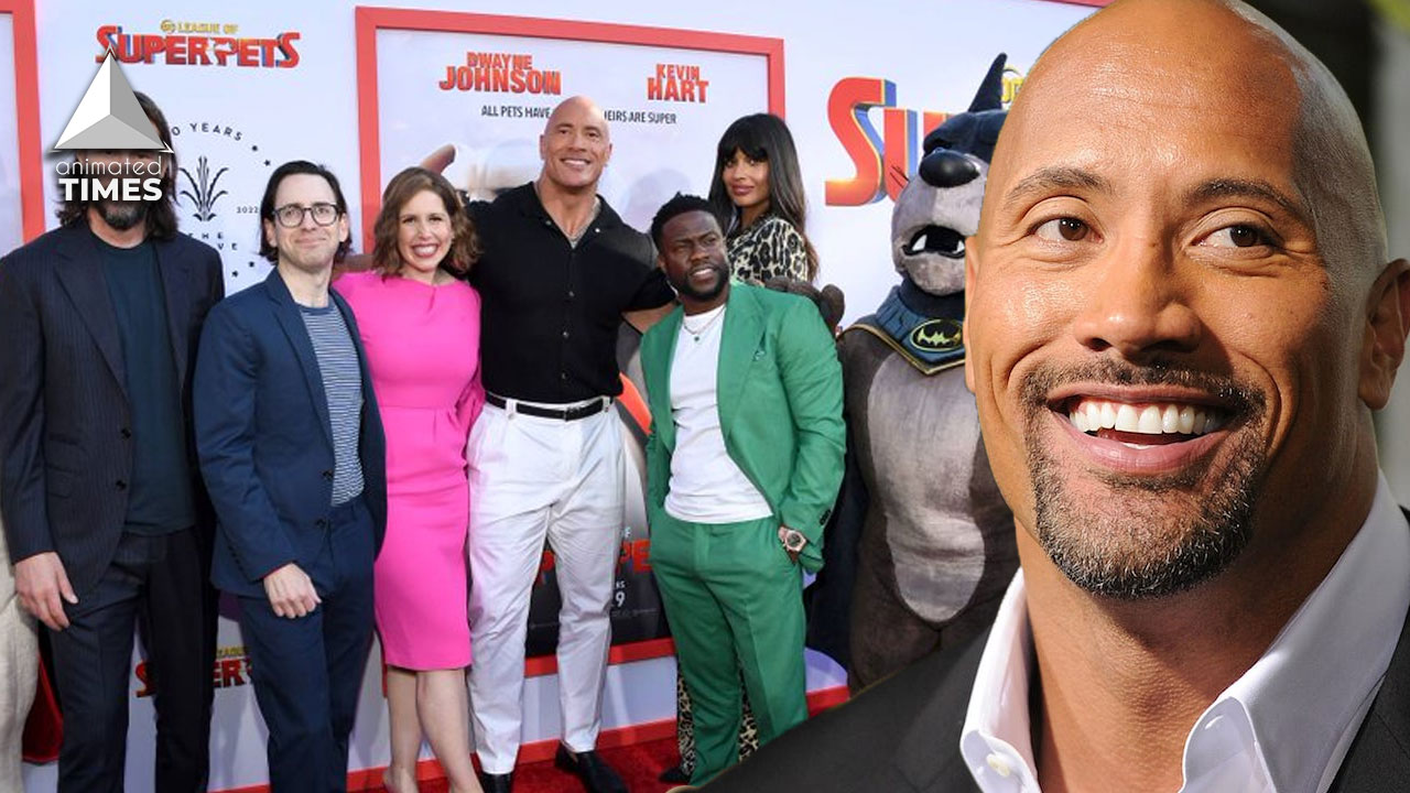 Kevin Hart Mega Trolls The Rock in Super Pets Interview After Dwayne Johnson Says Kevin Was Adopted
