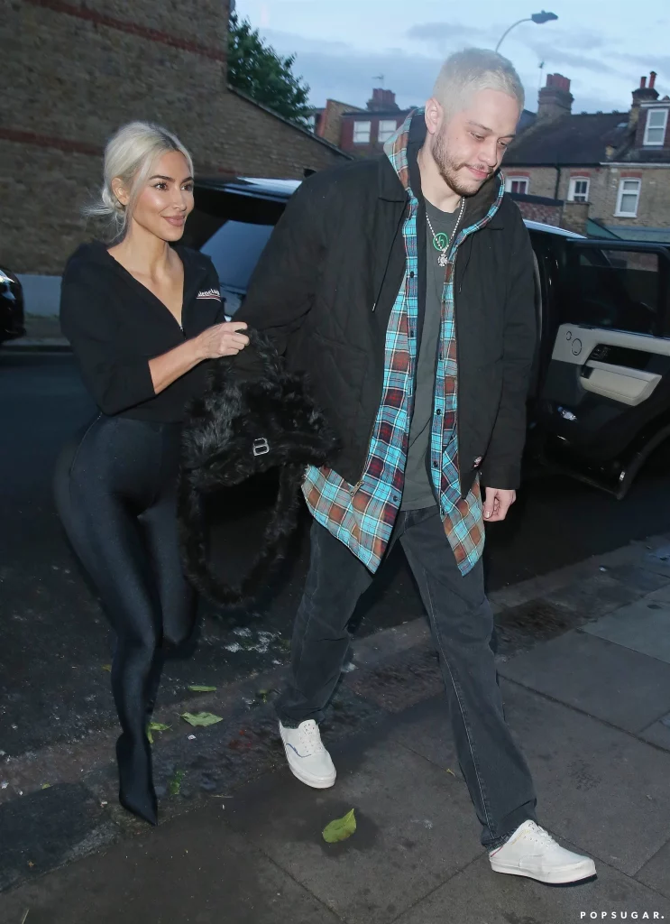 Kim Kardashian and Pete Davidson