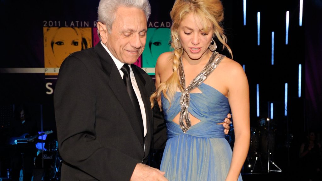 Shakira and her Father
