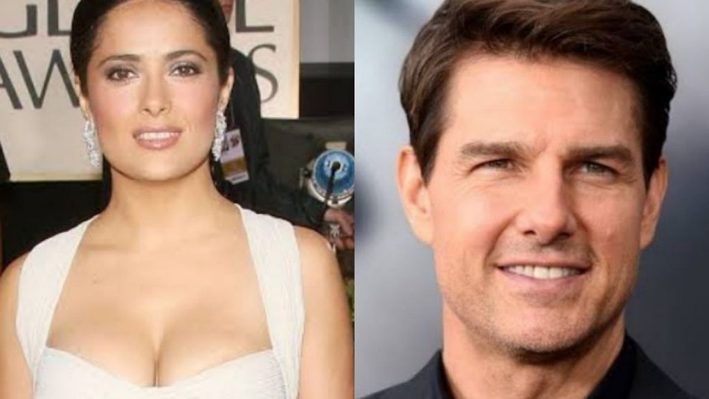 Tom Cruise and Salma Hayek