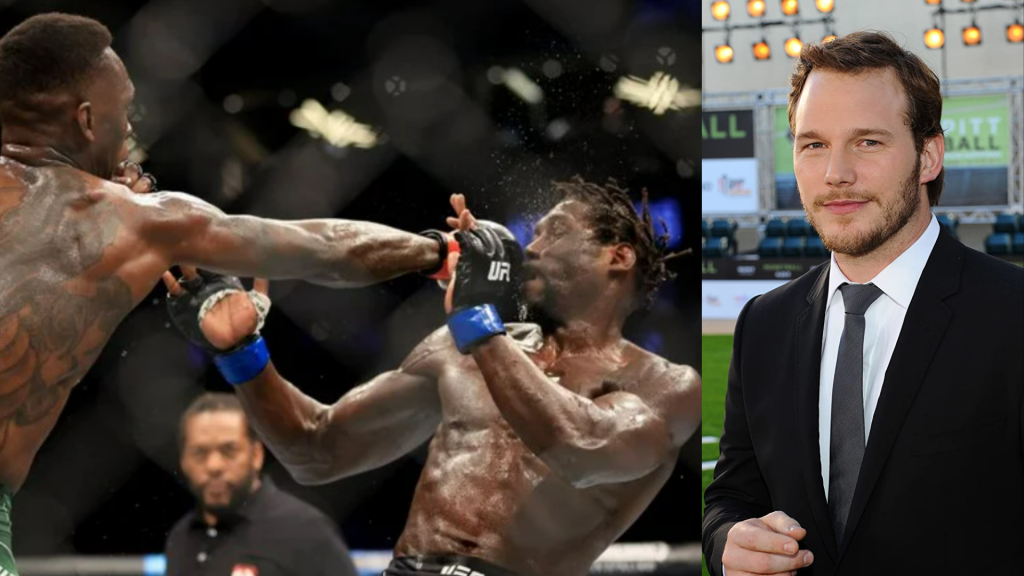 Chris Pratt commented on Israel Adesanya's performance against Jared Cannonier at UFC 276