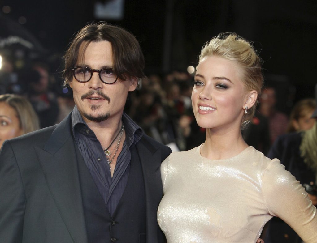 Johnny Depp and Amber Heard