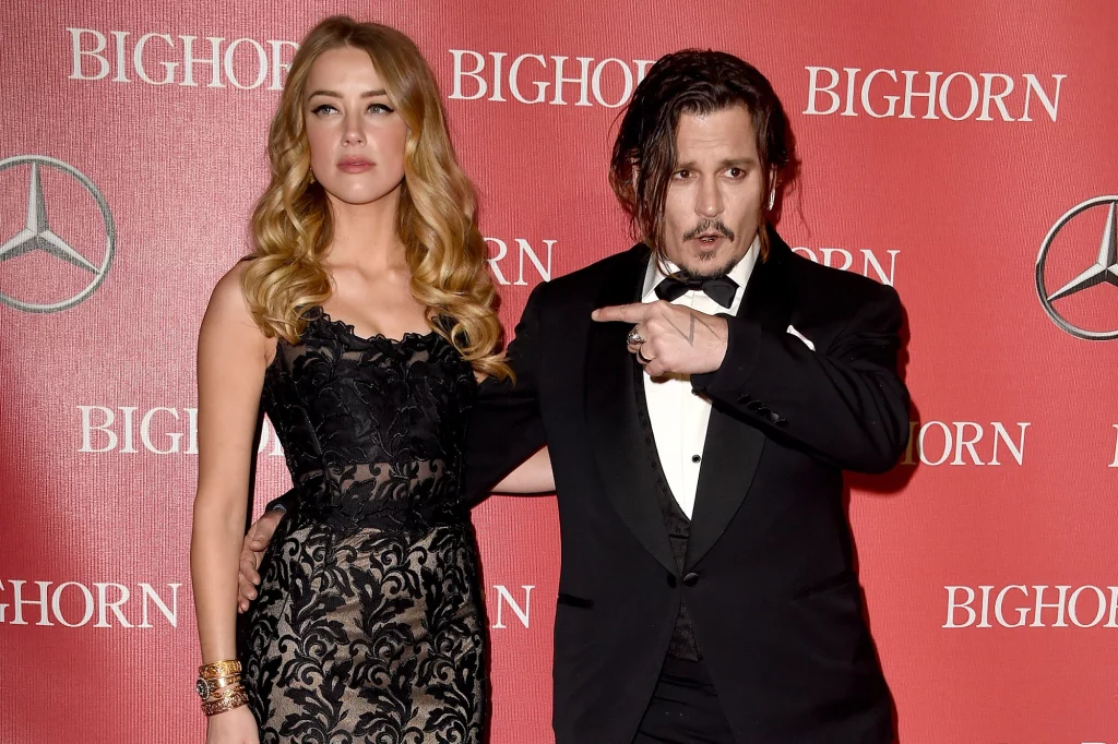 Johnny Depp and Amber Heard