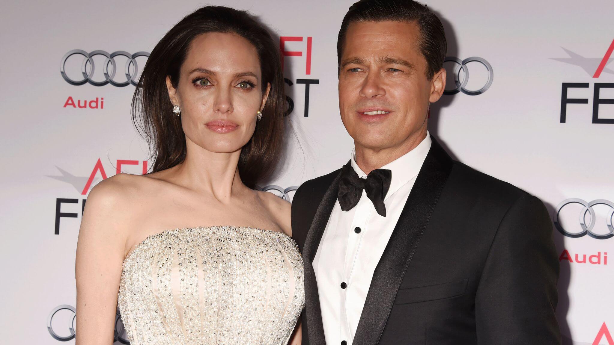 Angelina Jolie and Brad Pitt