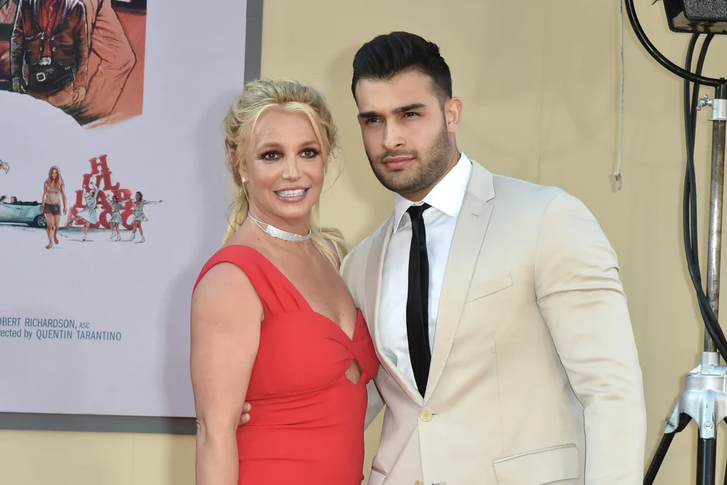 Britney Spears and Sam Asghari