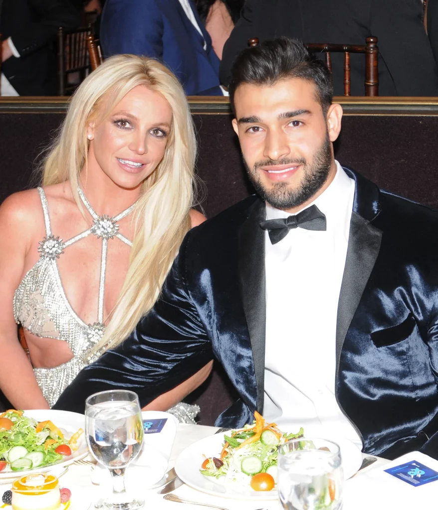 Britney Spears and Sam Asghari