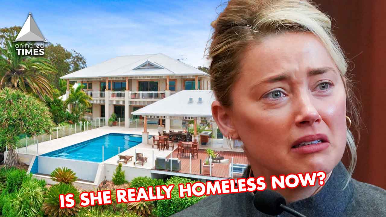 Amber Heard homeless