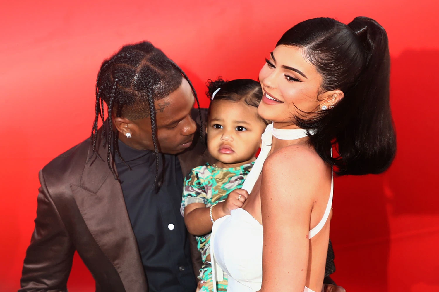 Kylie Jenner, Travis Scott and their daughter