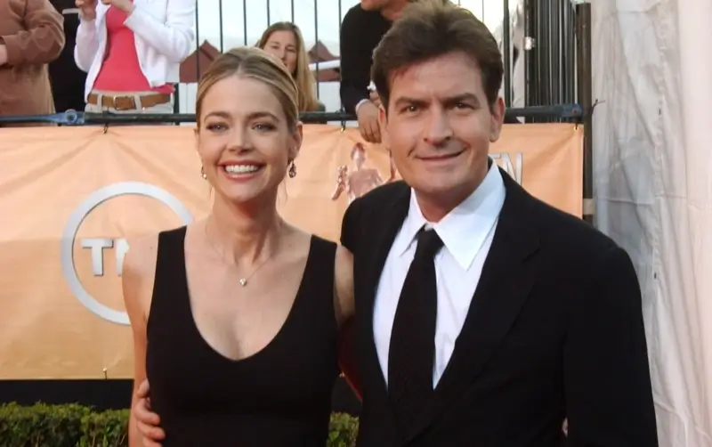 Denise Richards and Charlie Sheen