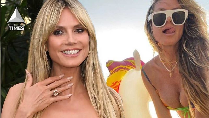 Heidi Klum, 49, Makes 18 Year Old Daughter Leni Pose Wear Lingerie to