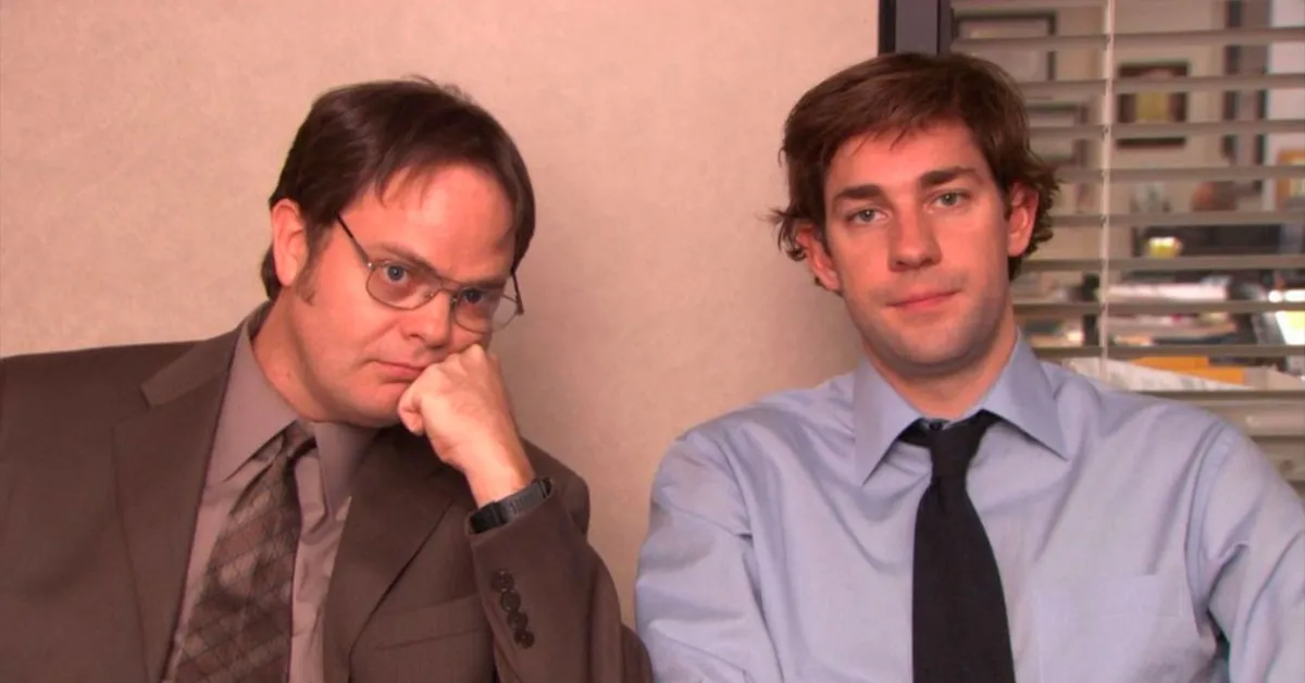 Jim and Dwight