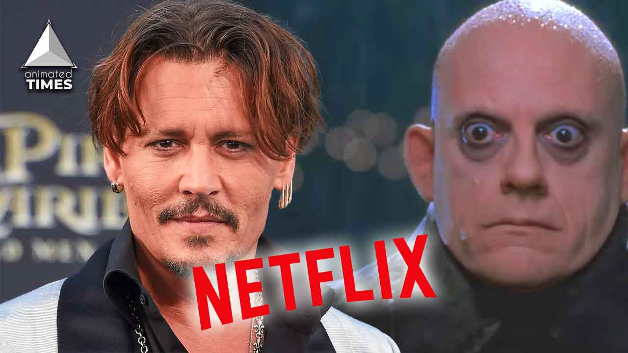 Johnny Depp Uncle Fester Netflix Tim Burtons Wednesday