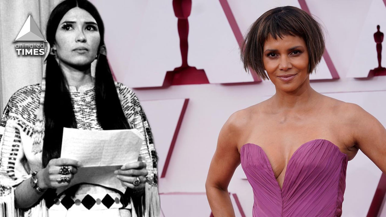 Sacheen Littlefeather and halle berry in oscars