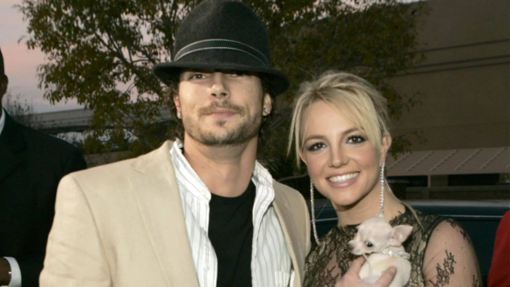 Britney Spears with her ex-husband Kevin Federline