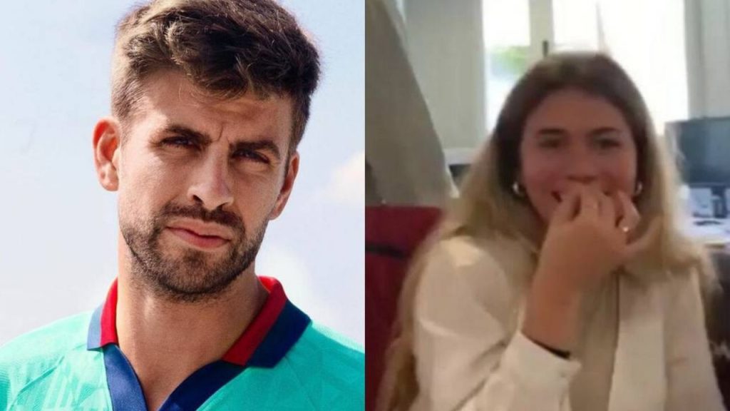 Gerard Pique and Clara Chia Marti