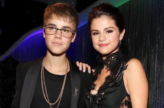 Justin Bieber and Selena Gomez 