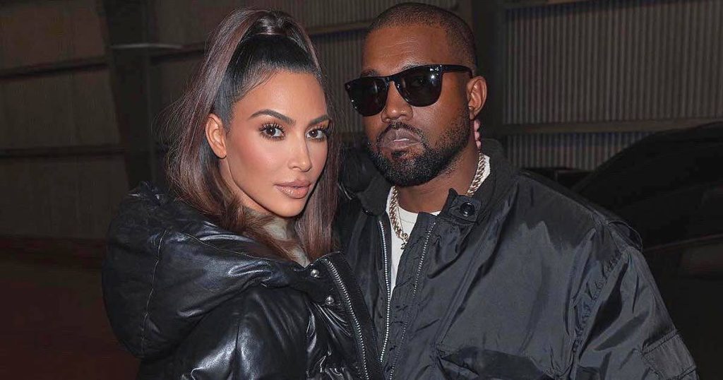 Kim Kardashian and Kanye West