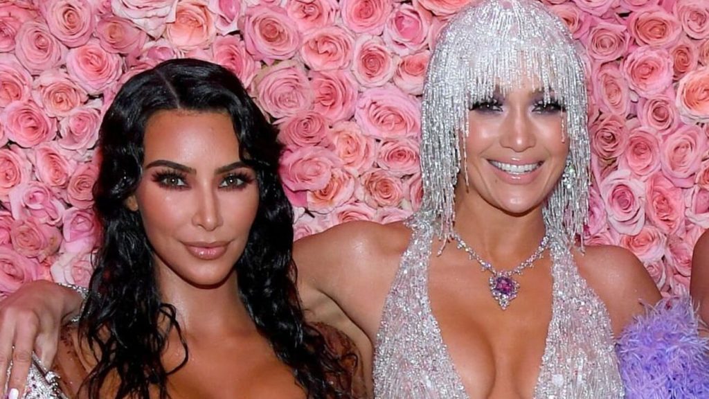 Kim Kardashian and Jennifer Lopez