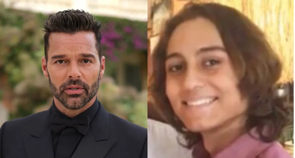 Ricky Martin and Dennis Sanchez Martin