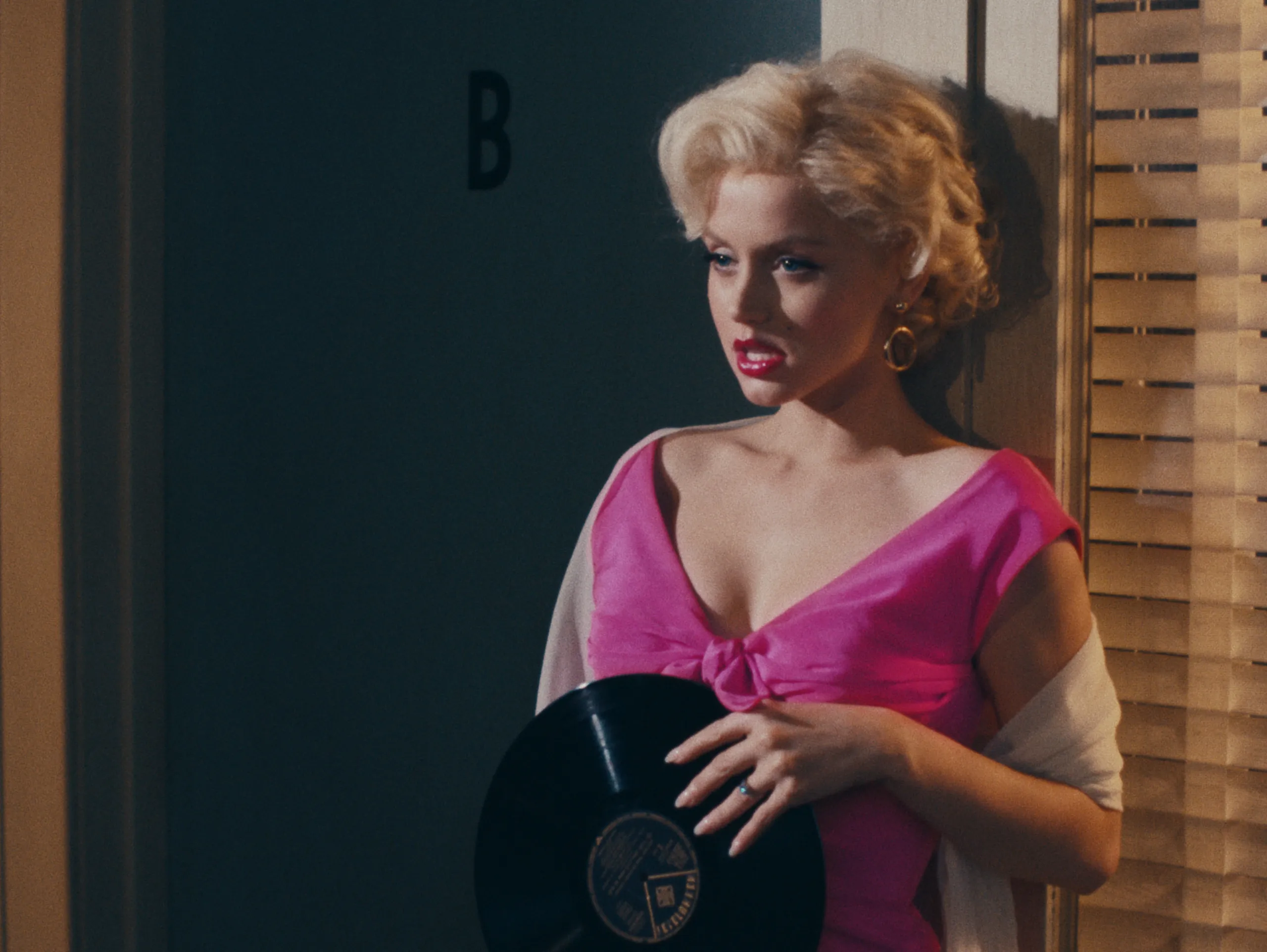 Ana de Armas as Marilyn Monroe in the movie