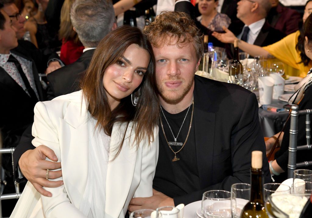 Emily Ratajkowski and Sebastian Bear McClard