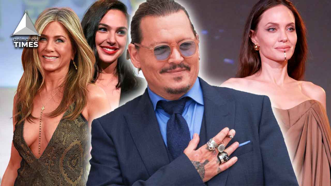 Johnny Depp Follows Friends Star Jennifer Aniston, Wonder Woman Actor Gal Gadot Just So He Could Pick a Fight With Angelina Jolie
