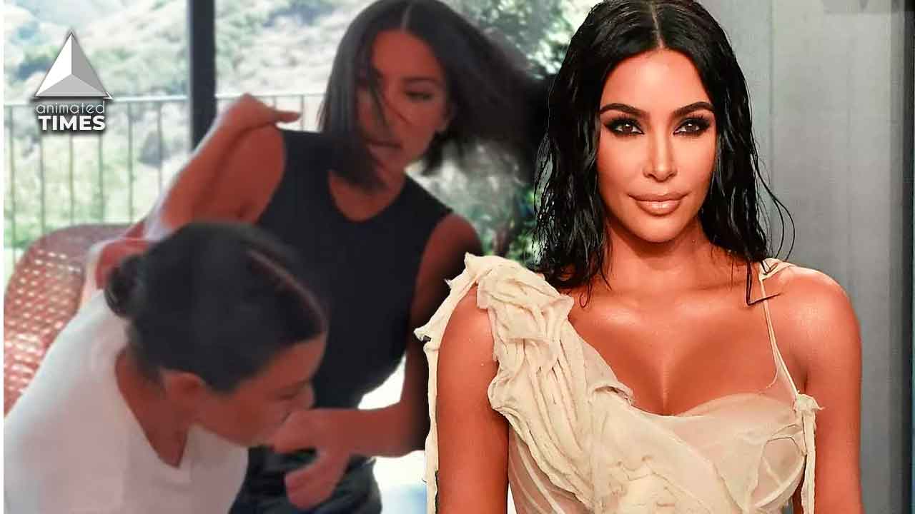 Kim Kardashian slapped Kourtney Kardashian