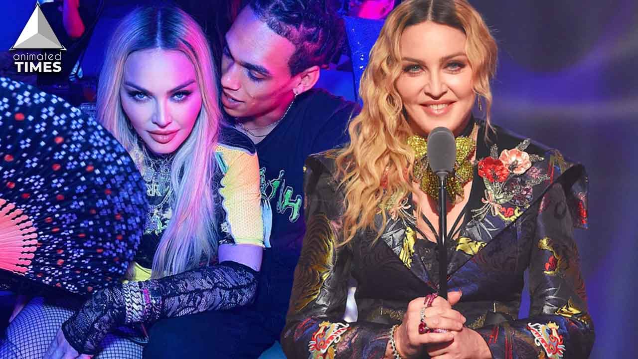 After Claiming She’s ‘Desperate’ For S*x, 64 Year Old Madonna Spotted Kissing, Cuddling With Rumoured 23 Year Old Boyfriend Andrew Darnell
