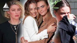 “Did she force her to join the cult?”: Margot Robbie Spotted Extremely Distressed While Leaving Cara Delevingne’s House, Fans Ask If She’s Worried About Mutual Friend Amber Heard