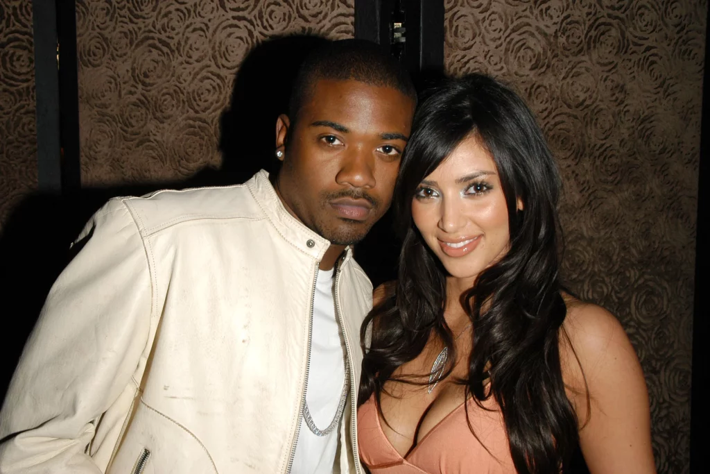 Ray J and Kim Kardashian