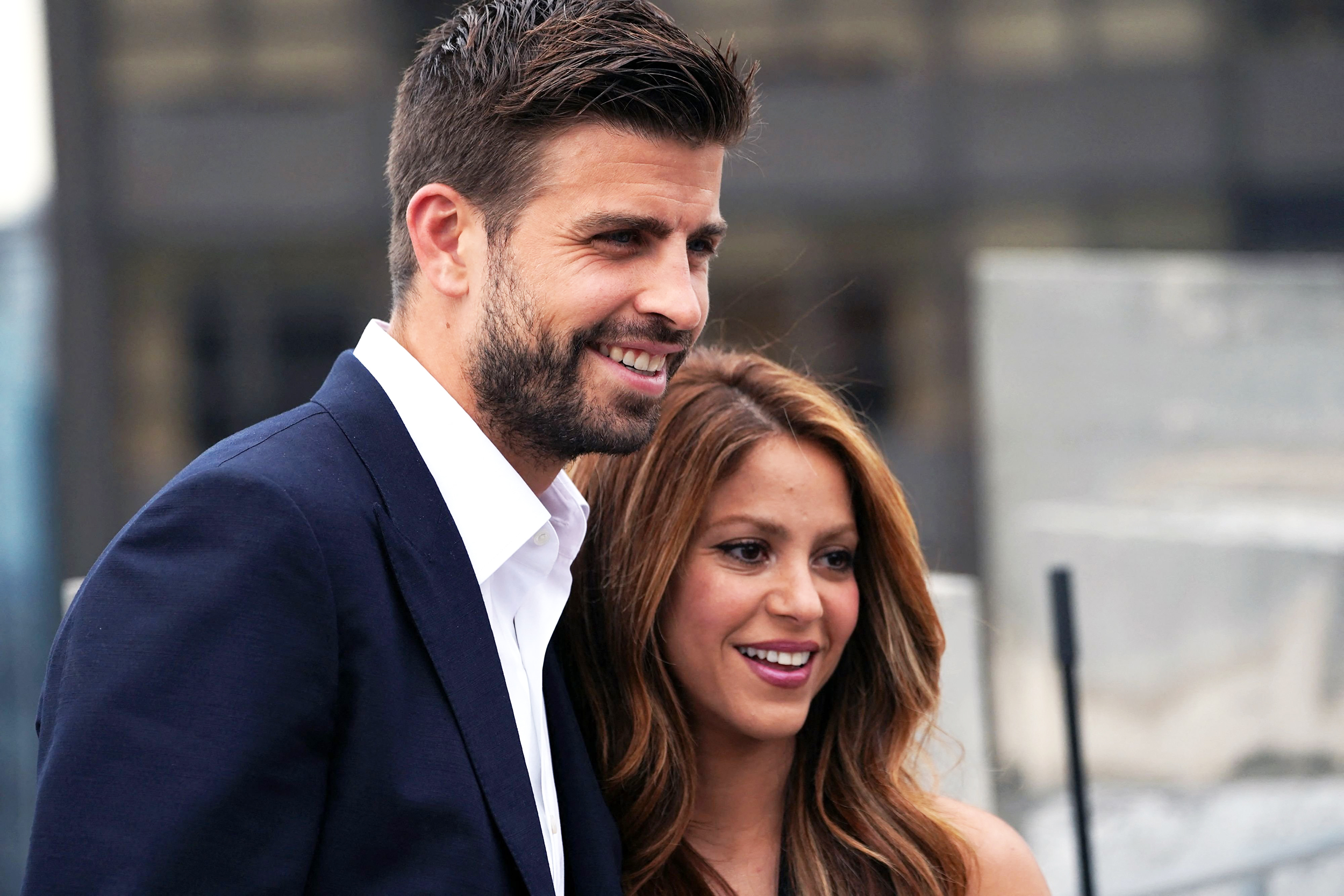 Shakira and Gerard Pique clicked together
