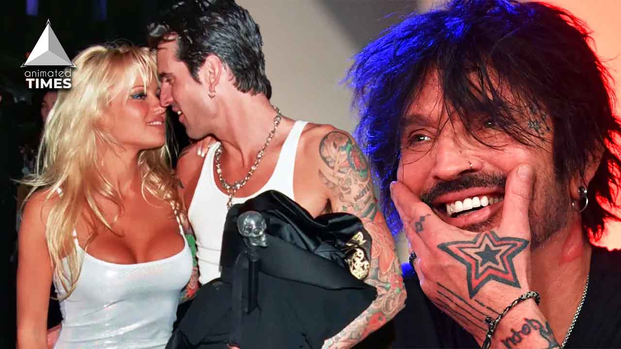 Tommy Lee Tops Pamela Anderson S*x Tape Controversy By Getting Naked On Live-Stage To Announce His OnlyFans Debut