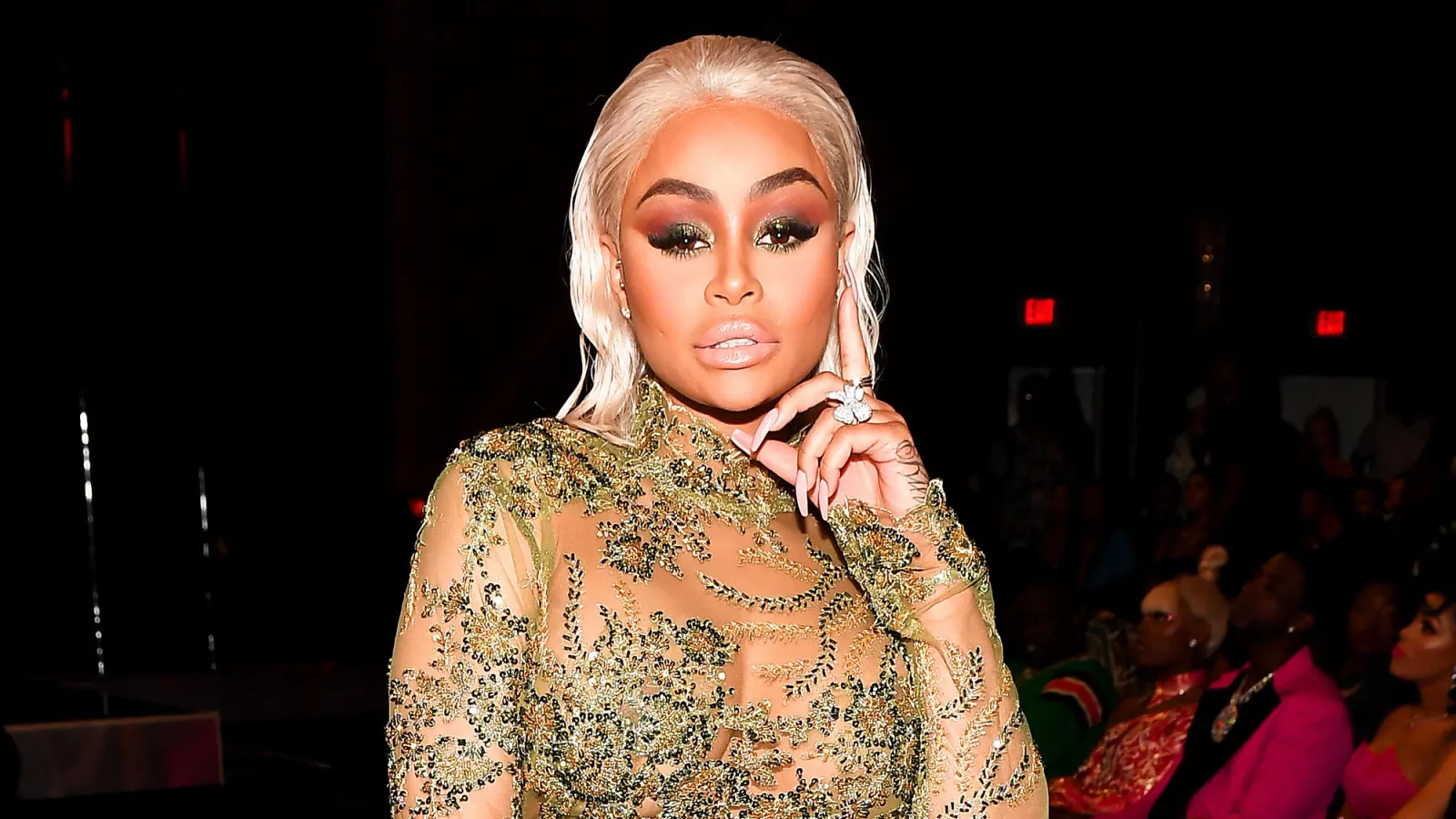Blac Chyna at an event 