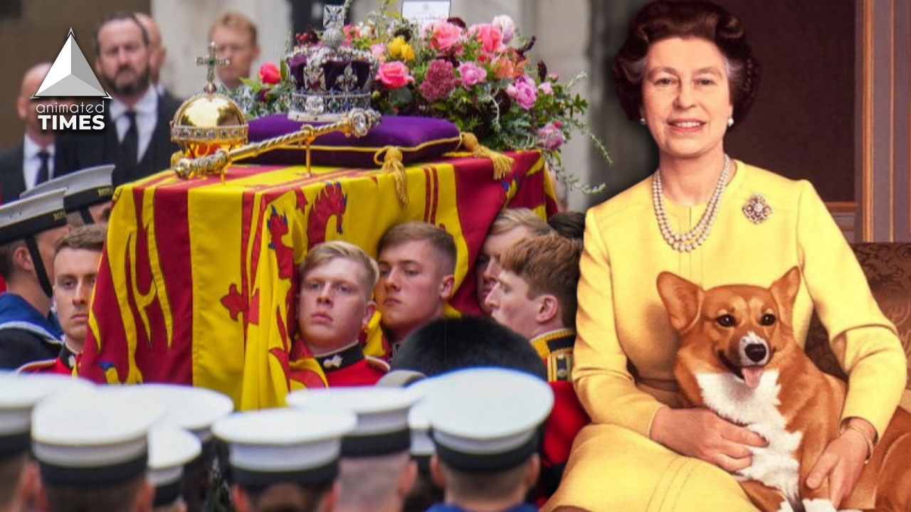 “It feels like Hachiko for reals”: Internet Pours Love For Queen Elizabeth’s Precious Corgis as Loyal Pets Heartbreakingly Wait For Her Coffin For the Funeral