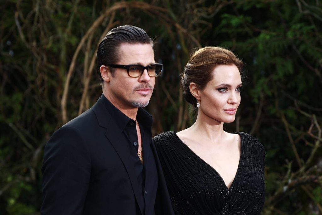 Angelina Jolie and Brad Pitt