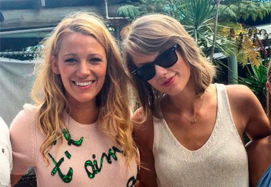 Blake Lively and Taylor Swift 