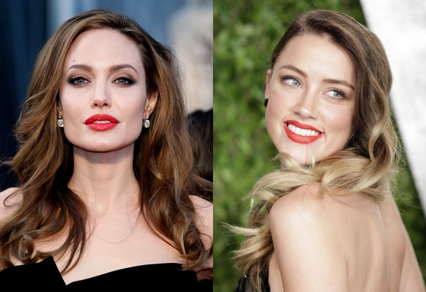 Amber Heard and Angelina Jolie targeted by spam hate accounts