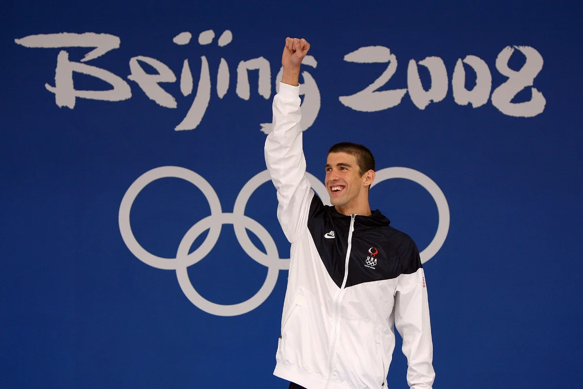 Michael Phelps 2008 Beijing Olympics - 8 gold medals