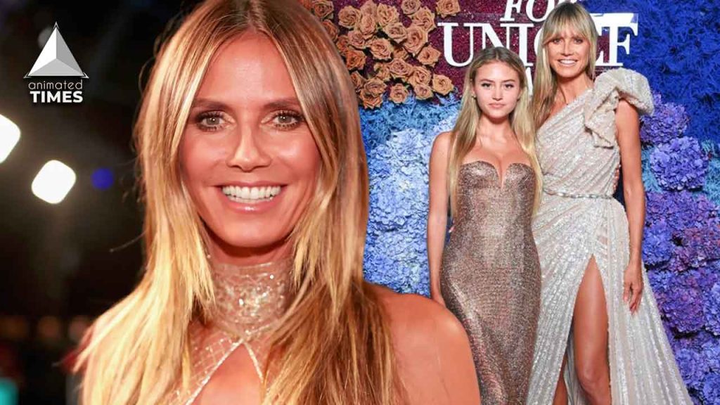 Heidi Klum 49 Makes 18 Year Old Daughter Leni Pose Wear Lingerie To Photoshoot As Fans 0308