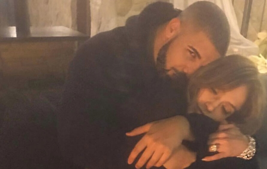 Jennifer Lopez and Drake 