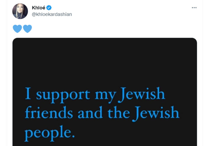Khloe Kardashian's tweet