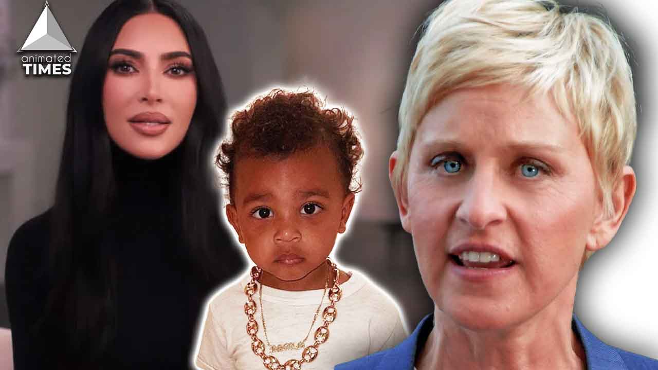 ‘Wait did you say fake?’: Kim Kardashian Made Ellen Degeneres Eat Her Words After Degeneres Claimed Kim’s Son Psalm’s Giant Gold Chain Isn’t Real