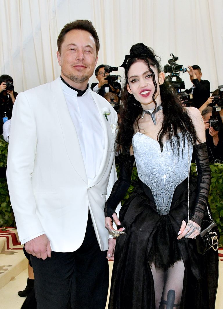 Elon Musk and Claire Elise Boucher