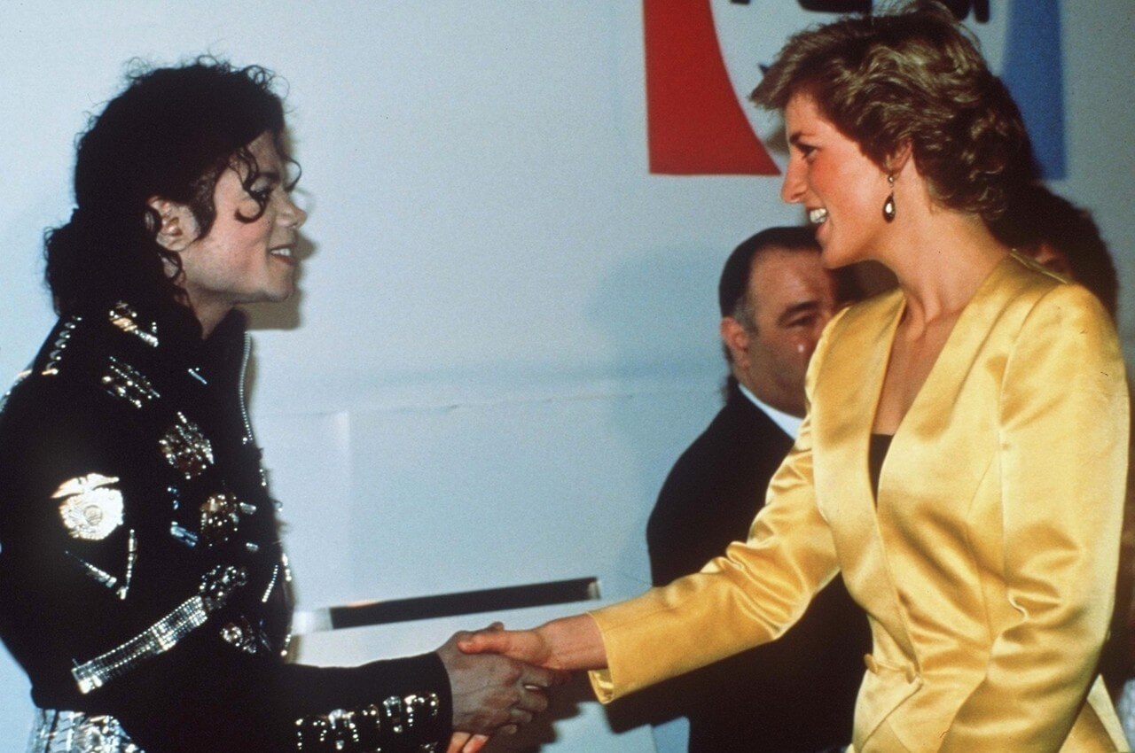 Michael Jackson y la Princesa Diana